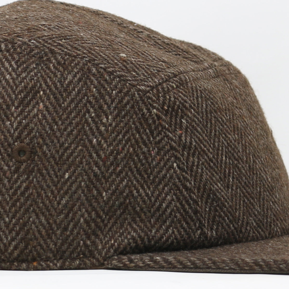 Brown & Tan Wool 5-Panel