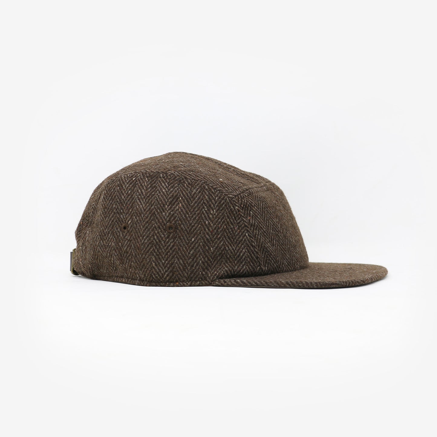 Brown & Tan Wool 5-Panel