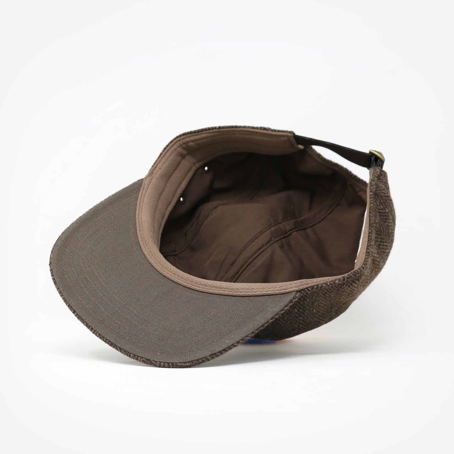 Brown & Tan Wool 5-Panel