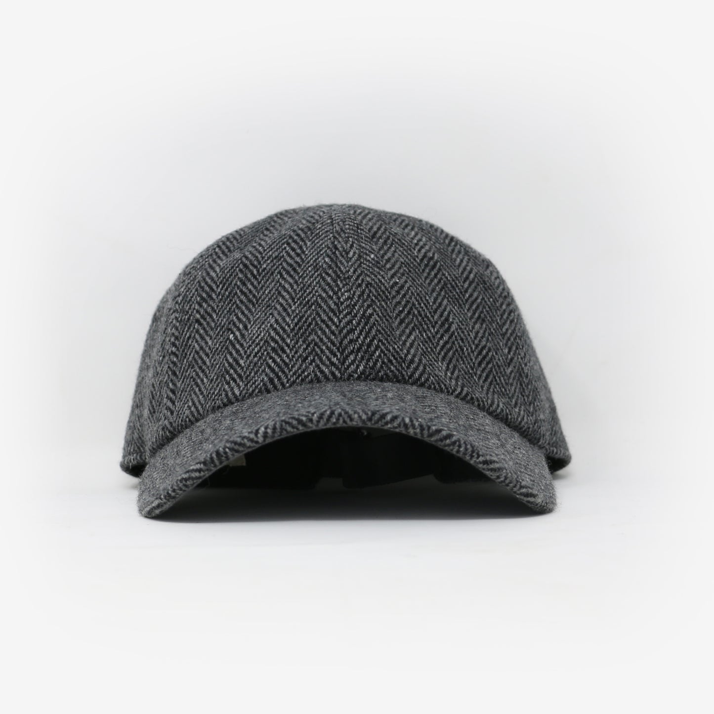 Black & Grey Wool 6-Panel