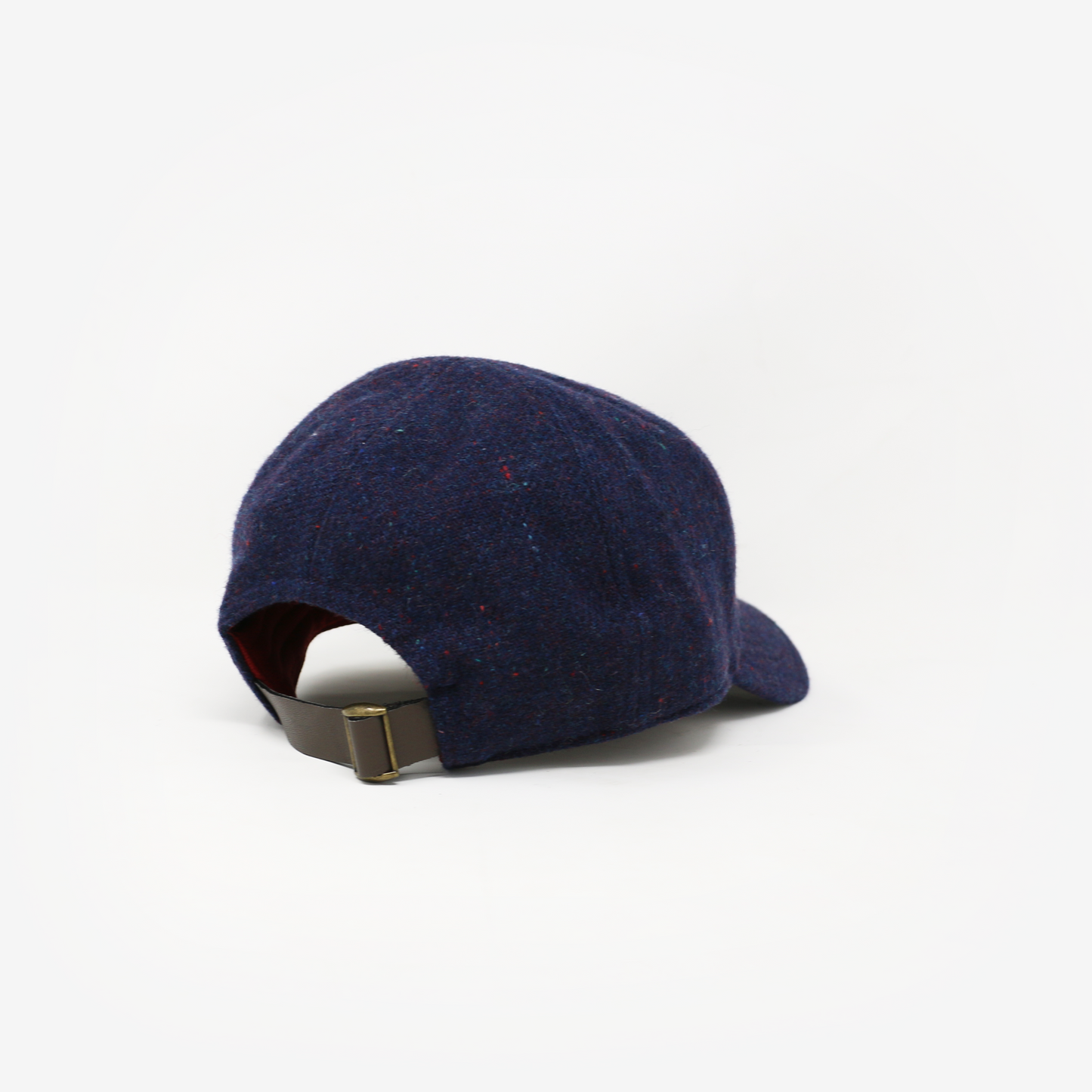 Speckled Navy Wool 6-Panel