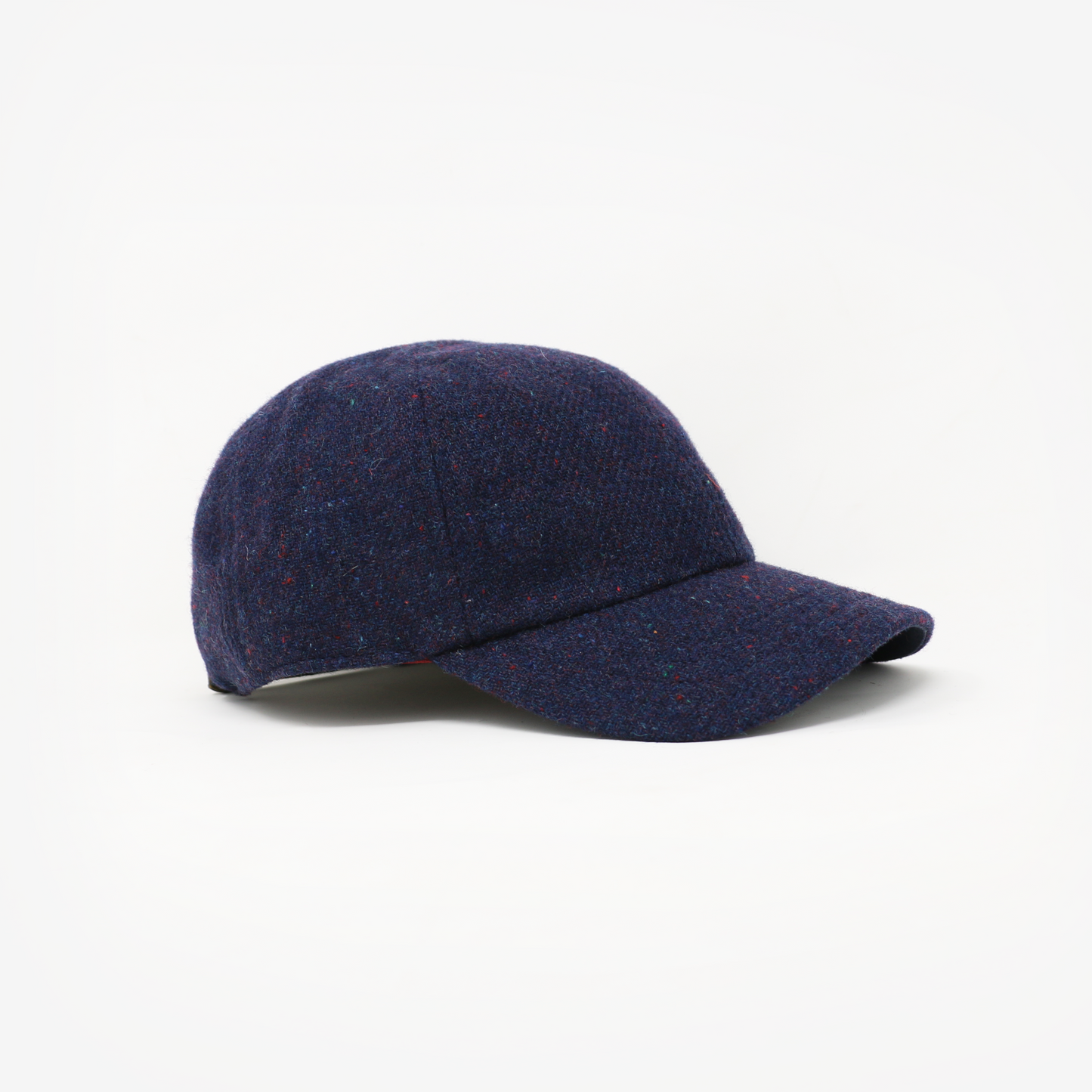 Speckled Navy Wool 6-Panel