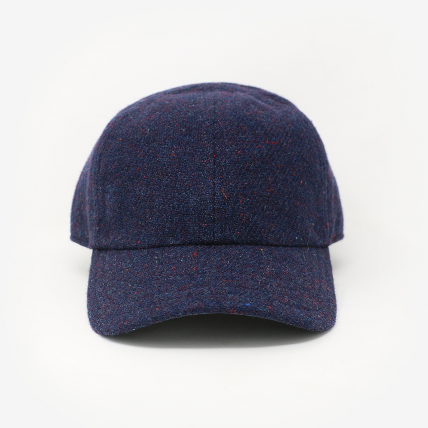 Speckled Navy Wool 6-Panel