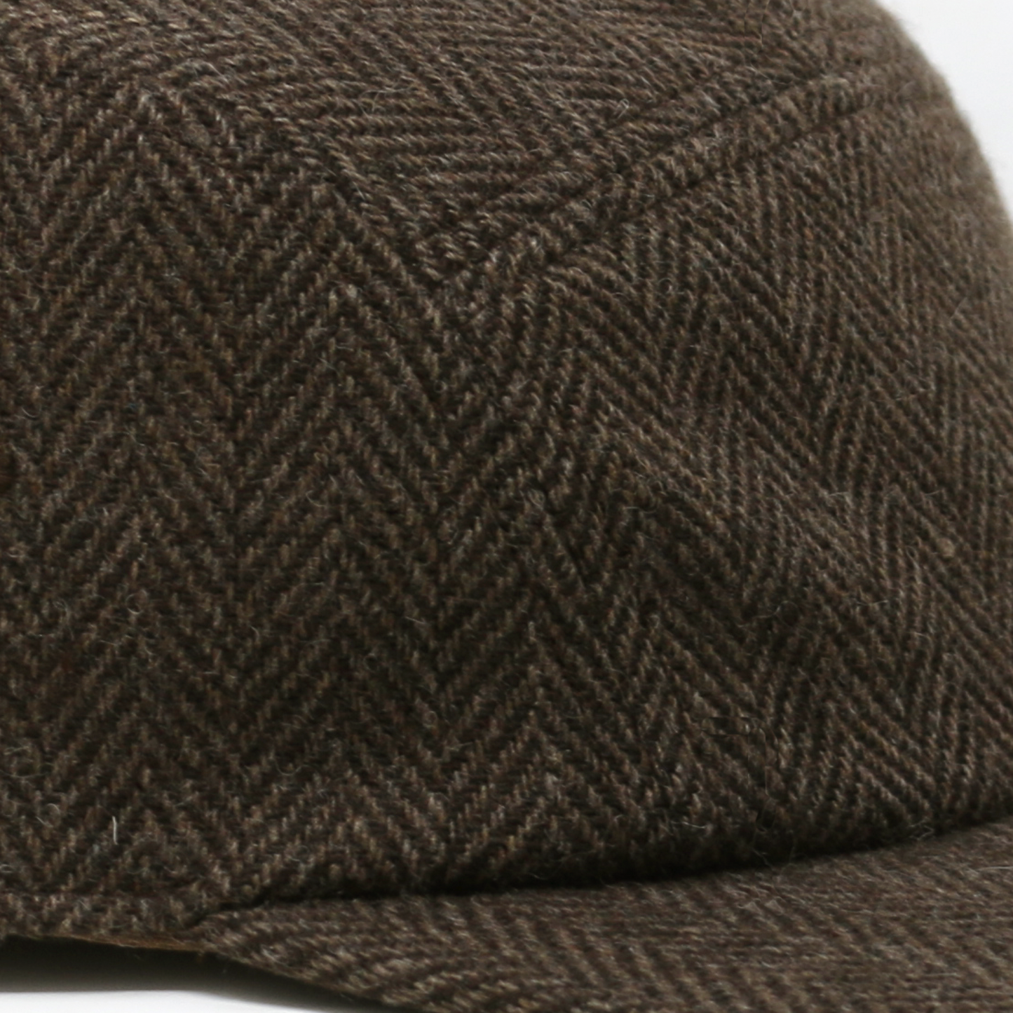 Brown & Tan Wool 5-Panel