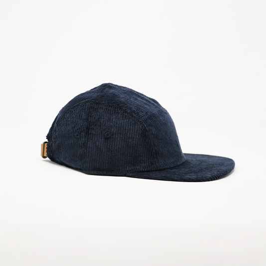 Navy Corduroy 5-Panel